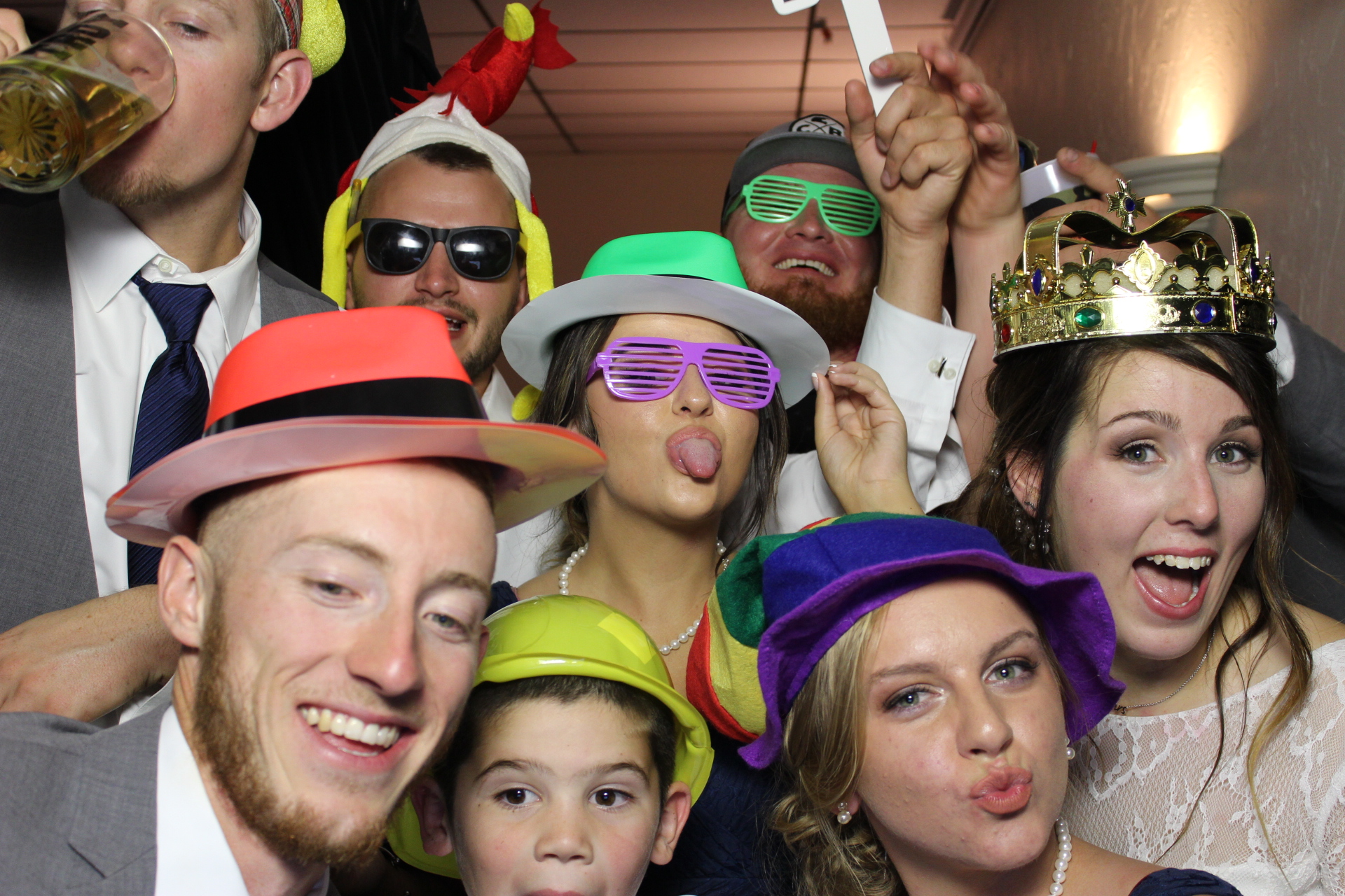 Michala Binkly & Nathan Hall Wedding Reception | View more photos from the event at gallery.photoboothcincy.com/u/PhotoBoothCincy/Michala-Binkly-Nathan-Hall-Wedding-Reception